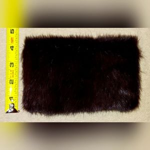 Real Mink Leather Wallet Bi-fold